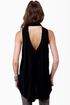 Tip-Top Sleeveless Black Top