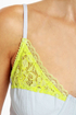 Hang Ten Neon-Trimmed Bustier Top