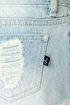 Mink Pink Trailer Park Slashed Jean Shorts