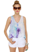 Mink Pink Slasher Flick White Cutoff Jean Shorts