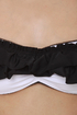 Mandalynn Gia Black and White Ruffle Bikini