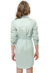 Buck Wild Studded Denim Shirt Dress