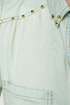 Buck Wild Studded Denim Shirt Dress