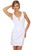 On Occasion Sleeveless White Dress