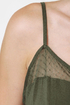 Fresh Rosemary Olive Green Midi Dress