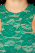 One Rad Girl Lauren Green Lace Dress