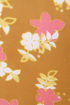 O'Neill Jenna Gold Floral Print Top