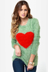 Heart to Handle Sage Green Sweater