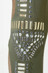 Did I Stud-her? Studded Olive Green Leggings