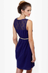 Indigogo Girl Blue Lace Dress