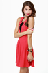 All Grown Up Black and Red Dress