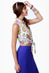 Can You Dig It Floral Print Top