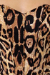 Tripp NYC Fitted Leopard Print Dress