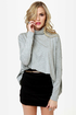 Heroes in a Half Shell Grey Turtleneck Top