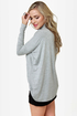 Heroes in a Half Shell Grey Turtleneck Top