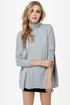 Heroes in a Half Shell Grey Turtleneck Top