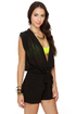 Salute to Cute Black Romper