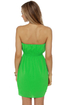 Summer Breeze Strapless Green Dress