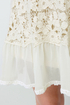 Black Sheep Star Gazer Cream Crochet Dress