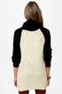 Black Sheep Beatnick Black and Cream Cowl Neck Sweater