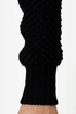 Black Sheep Beatnick Black and Cream Cowl Neck Sweater