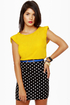 Black Sheep Dawn Yellow Top