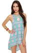 Tails of the West Southwest Print Tunic Top