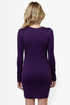 Foreign Film Purple Dress