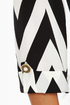Zaggety Ann Black and Ivory Top