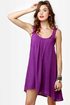 The Real Deal Purple Dress