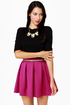 Everything Illuminated Magenta Skirt