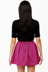 Everything Illuminated Magenta Skirt