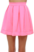 Everything Illuminated Neon Pink Skirt