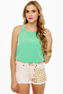 My Boyfriend's Back Mint Green Top