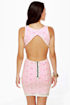 Party Rock Neon Pink Lace Dress