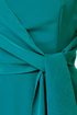 Sash-lee Simpson Strapless Teal Dress
