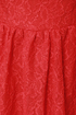 Sweet Melody Red Lace Dress