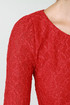 Sweet Melody Red Lace Dress