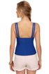 Win Win Situation Blue Bustier Top