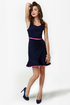 True to Form Navy Blue Dress