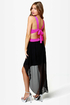 Get My Drift Fuchsia and Black Dress