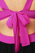 Get My Drift Fuchsia and Black Dress