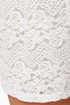 Pantaloon-ey Tunes Cream Lace Shorts