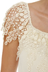 Icing on the Cake Cream Lace Dress