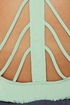 LULUS Exclusive Back Beauty Mint and Navy Blue Dress