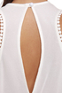Softly Sweetly Sheer White Babydoll Dress