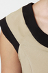 Double Exposure Taupe Dress