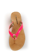 City Classified Micky Hot Pink Neon Flip-Flop Thong Sandals