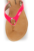 City Classified Micky Hot Pink Neon Flip-Flop Thong Sandals