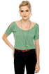 Alternative Apparel Jovana Mint Green Top